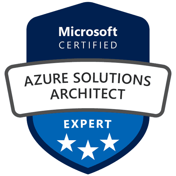 Microsoft Certified: Azure Solutions Architect Expert