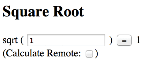 Square Root UI